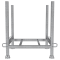 Pallet for crowd barriers | Dimensions: 900 x 775 x 825 mm